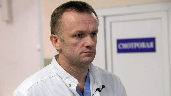 Главный врач Городской клинической больницы № 15 имени О.М. Филатова Валерий Вечорко