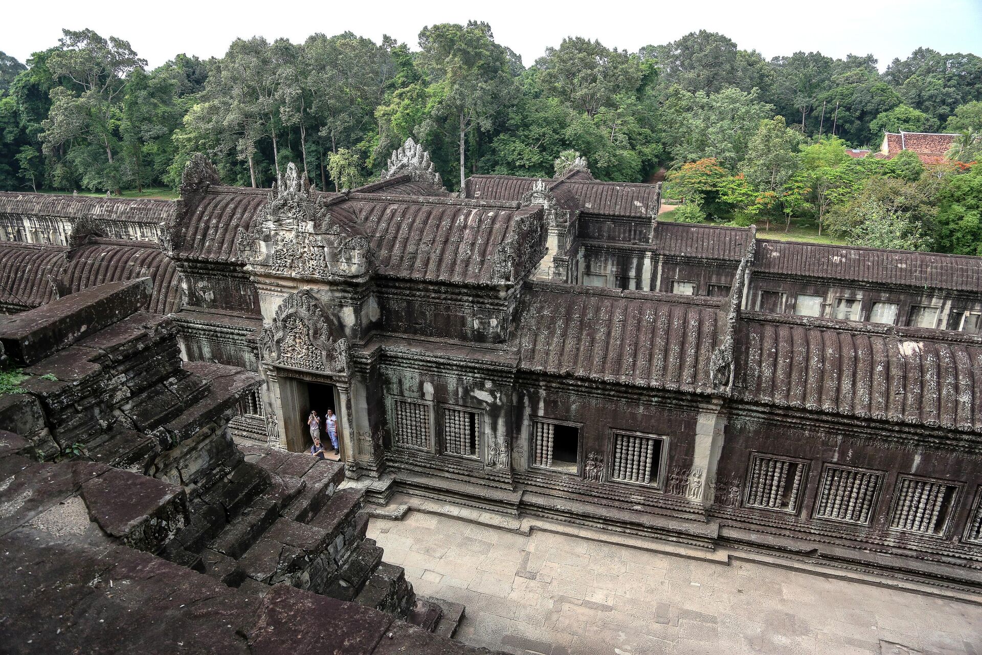 Индуистский храмовый комплекс Ангкор-Ват в провинции Сиемреап в Камбодже - РИА Новости, 1920, 22.06.2022