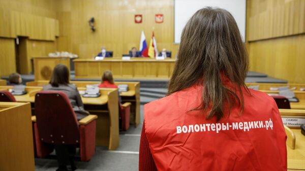 Воронежская облдума помогла волонтерам-медикам с горячим питанием Воронежская облдума помогла волонтерам-медикам с горячим питанием