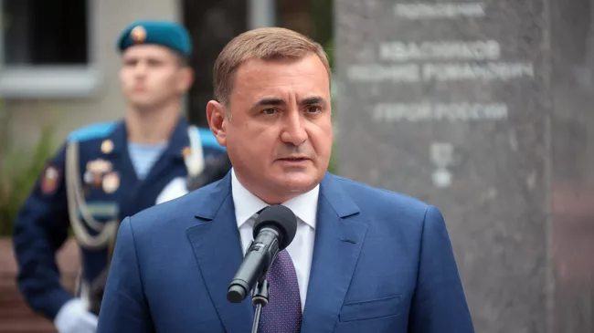 Губернатор Тульской области Алексей Дюмин 