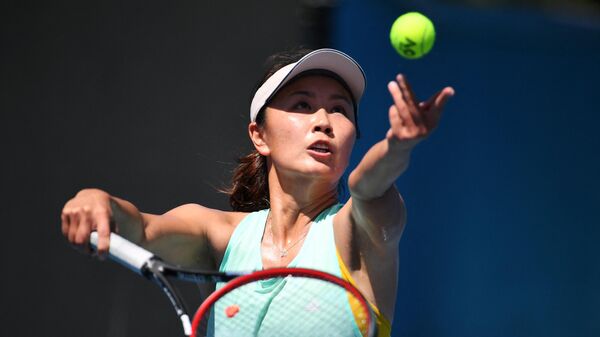 Теннисистка Пэн Шуай (Китай)