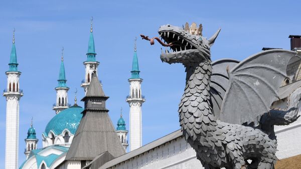 Символ Казани - дракон Зилант
