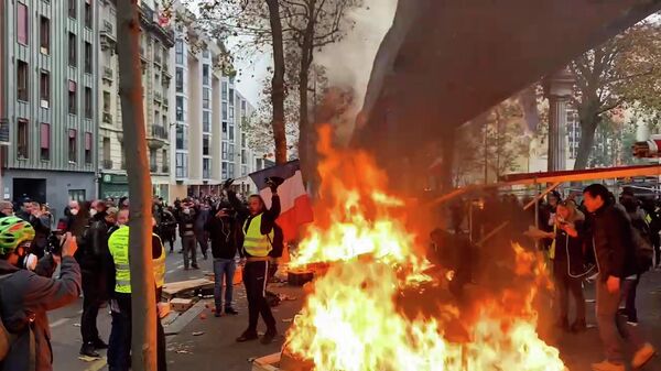 Слезоточивый газ и дубинки: в Париже акции протеста переросли в беспорядки