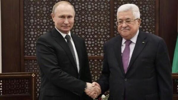 LIVE: Путин проводит встречу с главой Палестины