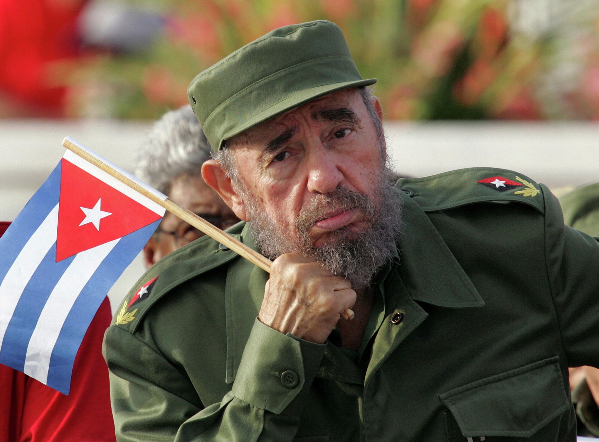 Президент Кубы Фидель Кастро в Гаване, 1 мая 2005 года  - РИА Новости, 1920, 24.11.2021