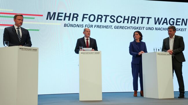Совместное заявление представителей партий после заключительного раунда коалиционных переговоров о формировании правительства Германии