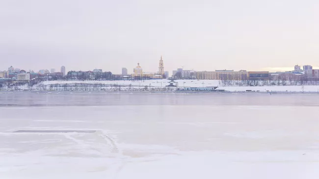 Вид на Пермь 