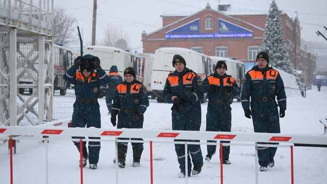 Авария на шахте Листвяжная в Кузбассе