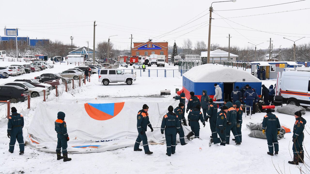 В Кузбассе после взрыва на шахте 