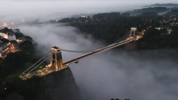 Работа фотографа Sam Binding Clifton Suspension Bridge, победившая в категории Историческая Англия в фотоконкурсе Historic Photographer of the Year 2021