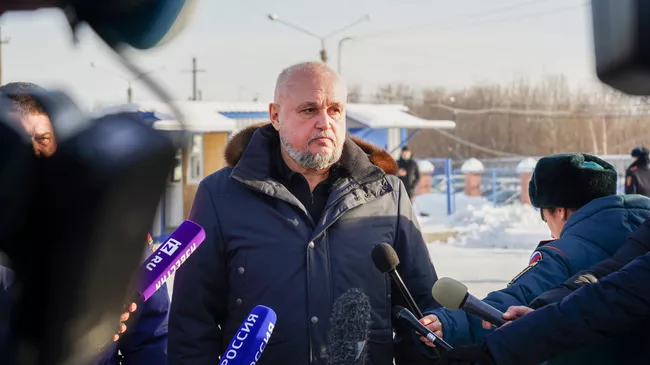 Губернатор Кемеровской области Сергей Цивилев 