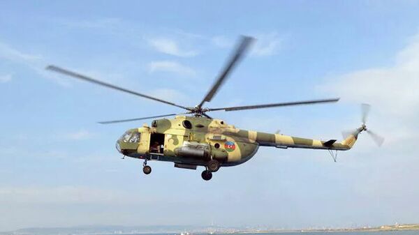 Вертолет ВС Азербайджана