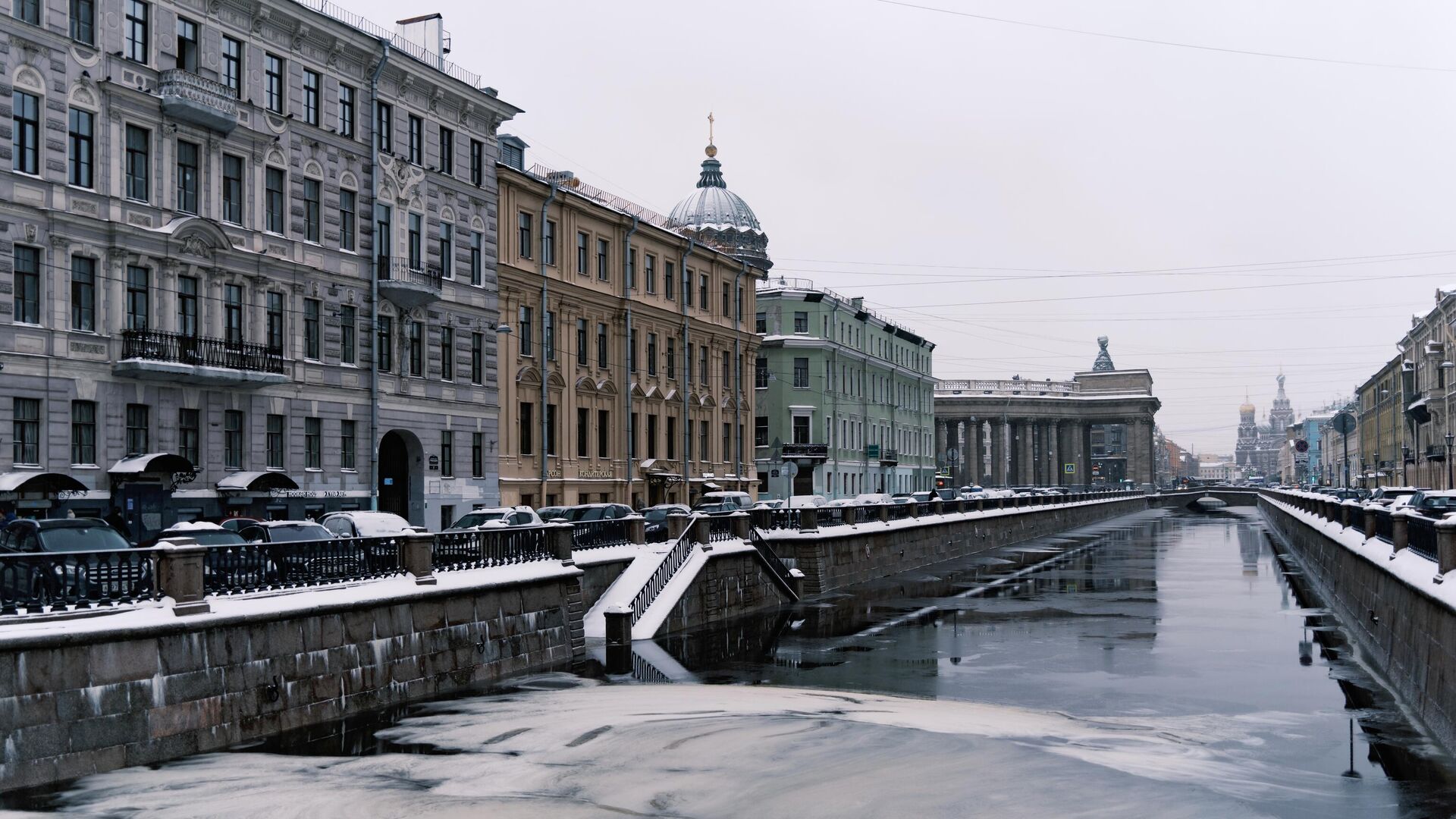 Набережная канала Грибоедова в Санкт-Петербурге - РИА Новости, 1920, 06.01.2022