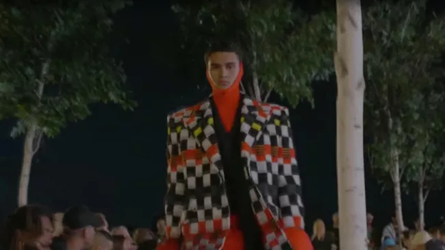 Показ в честь креативного директора Louis Vuitton Вирджила Абло