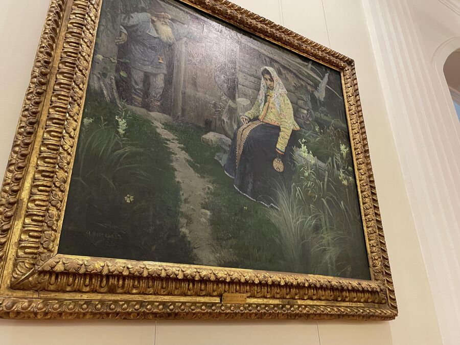 Картина “За приворотным зельем” Михаила Нестерова  в Саратовском художественном музее