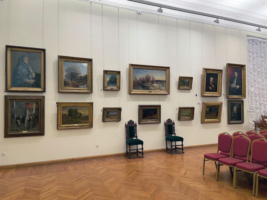 Картины в Радищевском музее