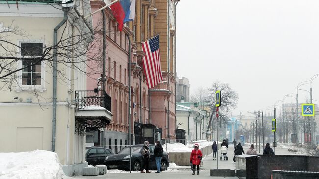 Здание посольства США в Москве