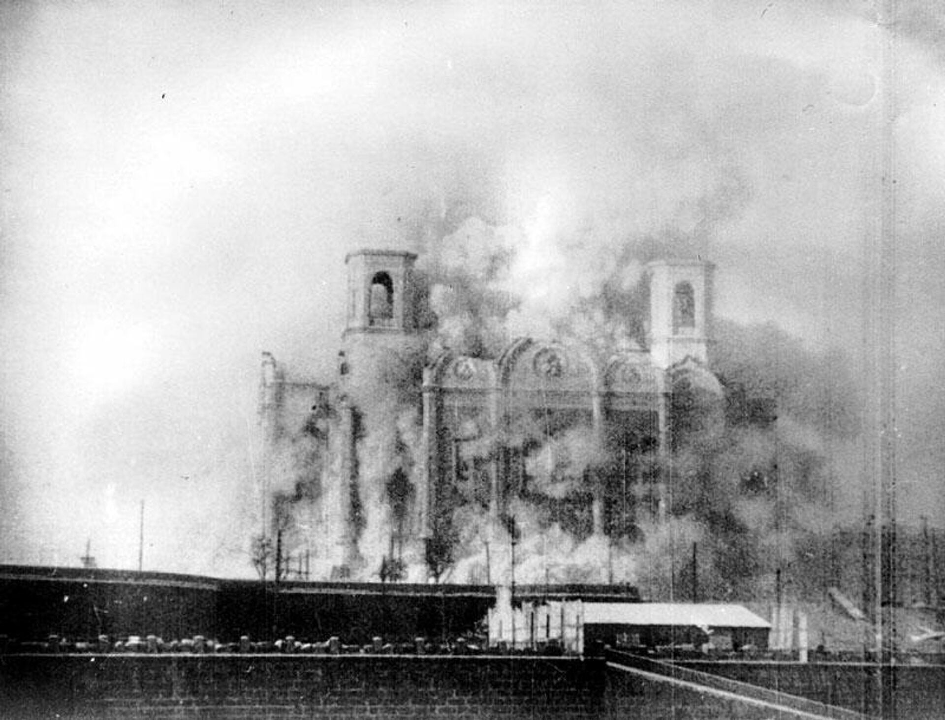Взрыв храма Христа Спасителя - РИА Новости, 1920, 03.12.2021