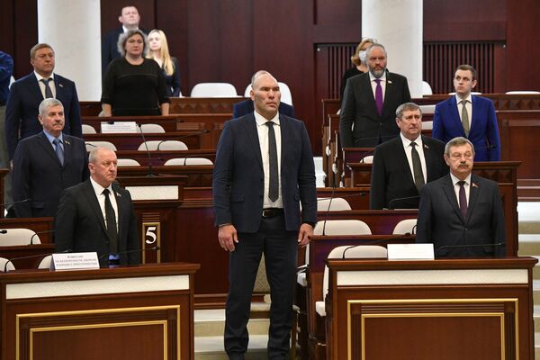 Первое заседание 61-й сессии Парламентского Собрания в Минске