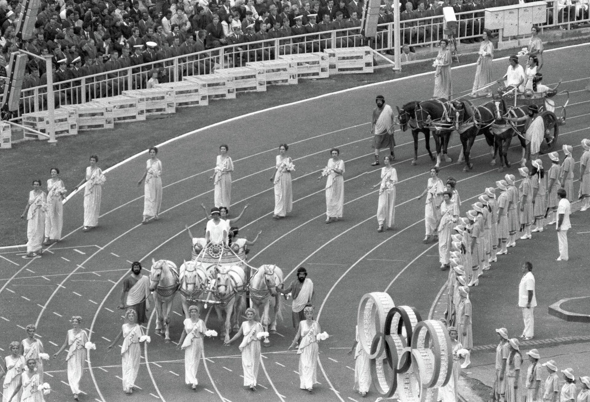 Торжественная церемония открытия XXII Олимпийских игр в Москве - РИА Новости, 1920, 06.12.2021