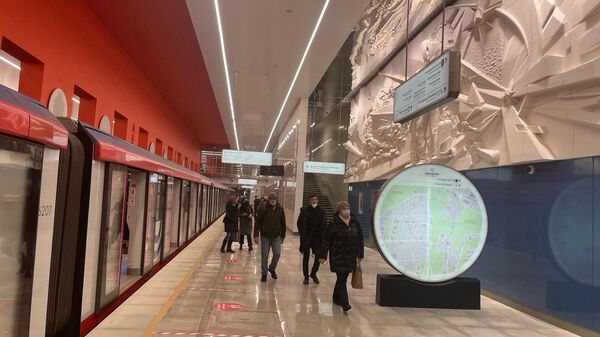 Открытие новых станций большого кольца метро Москвы (БКЛ)