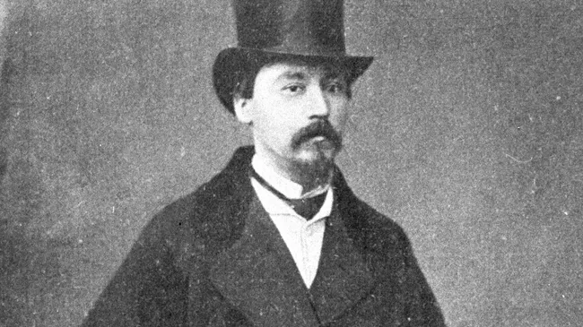 Русский поэт Николай Алексеевич Некрасов (1821-1877)