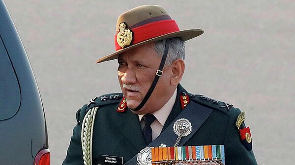 Начальник штаба обороны Индии Бипин Рават
