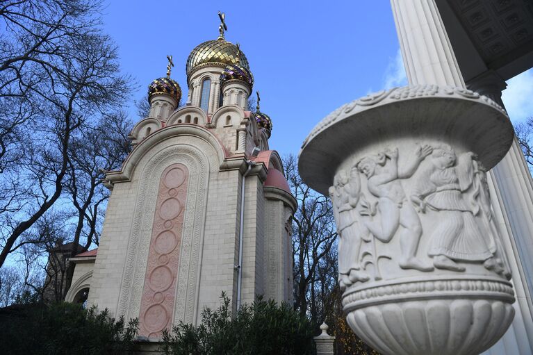 Православная часовня в Старом Парке в Кабардинке  