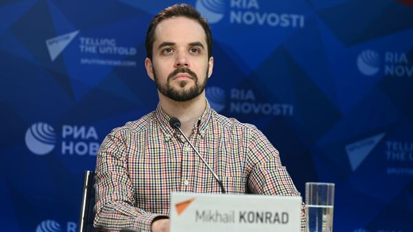 Директор специальных проектов медиагруппы Россия сегодня Михаил Конрад