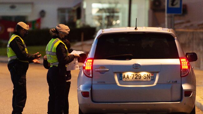 Сотрудники Национальной республиканской гвардии Португалии