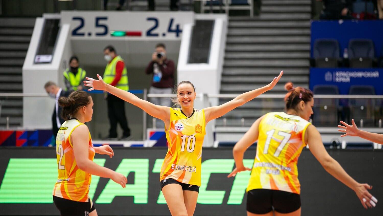Волейболистки Енисея - РИА Новости, 1920, 29.10.2022