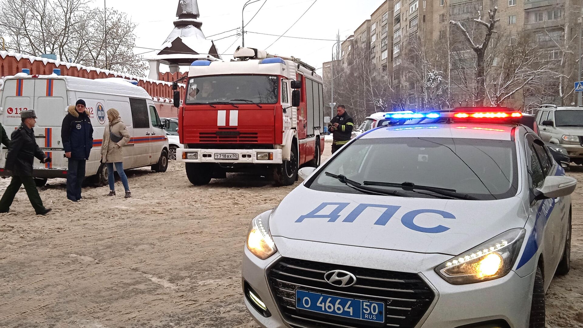 Напавший на гимназию в Серпухове находится в реанимации, сообщили в СК