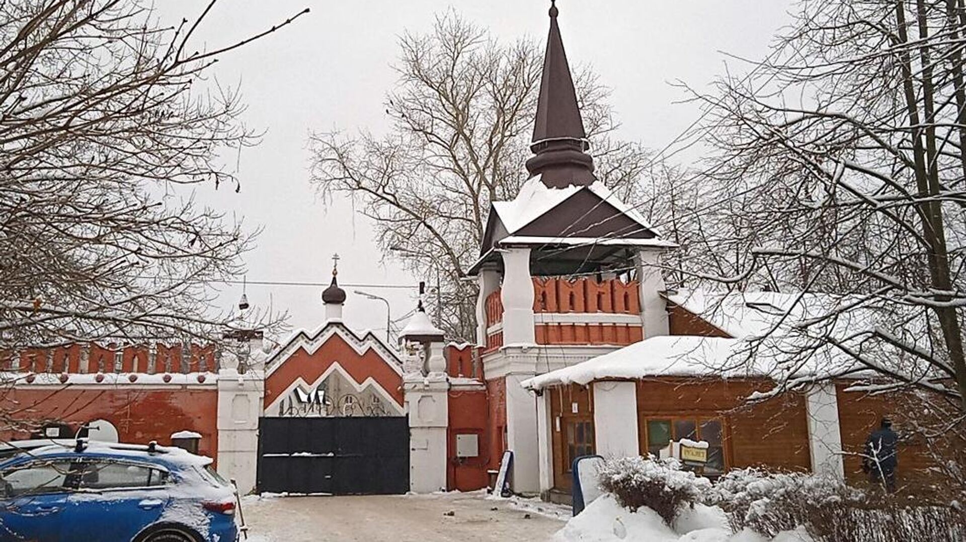 Здание православной гимназии в Серпухове, где произошел взрыв - РИА Новости, 1920, 17.12.2021