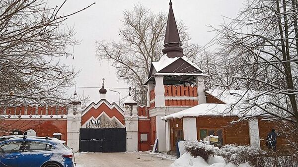 Здание православной гимназии в Серпухове, где произошел взрыв