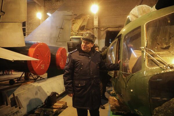 Самый популярный в мире вертолет прибыл в Самарский университет им. Королева Самый популярный в мире вертолет прибыл в Самарский университет им. Королева