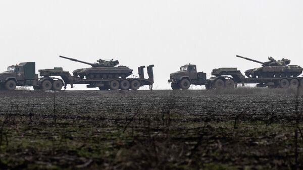 Украинская военная техника в Луганской области