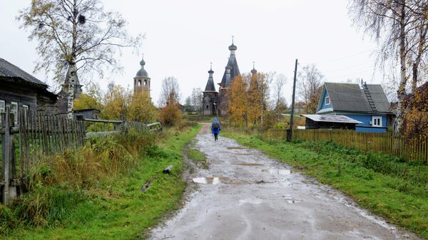 Деревня Ненокса в Архангельской области