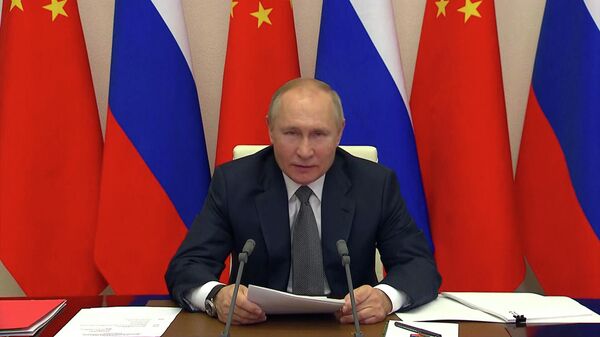 Путин назвал отношения между РФ и Китаем образцом межгосударственного сотрудничества