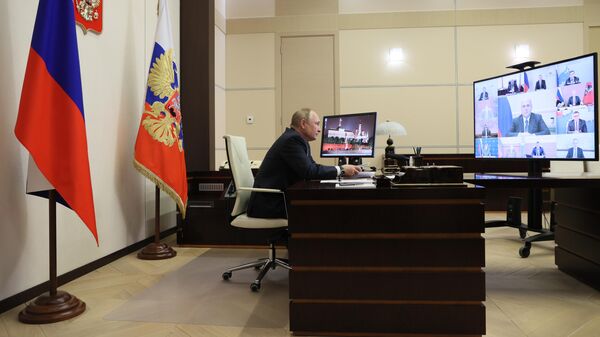  Президент РФ Владимир Путин заседание Совета по стратегическому развитию и национальным проектам