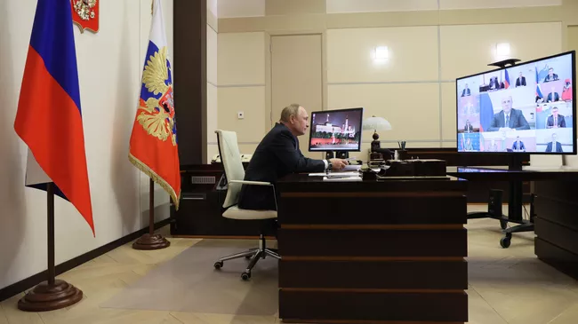  Президент РФ Владимир Путин заседание Совета по стратегическому развитию и национальным проектам