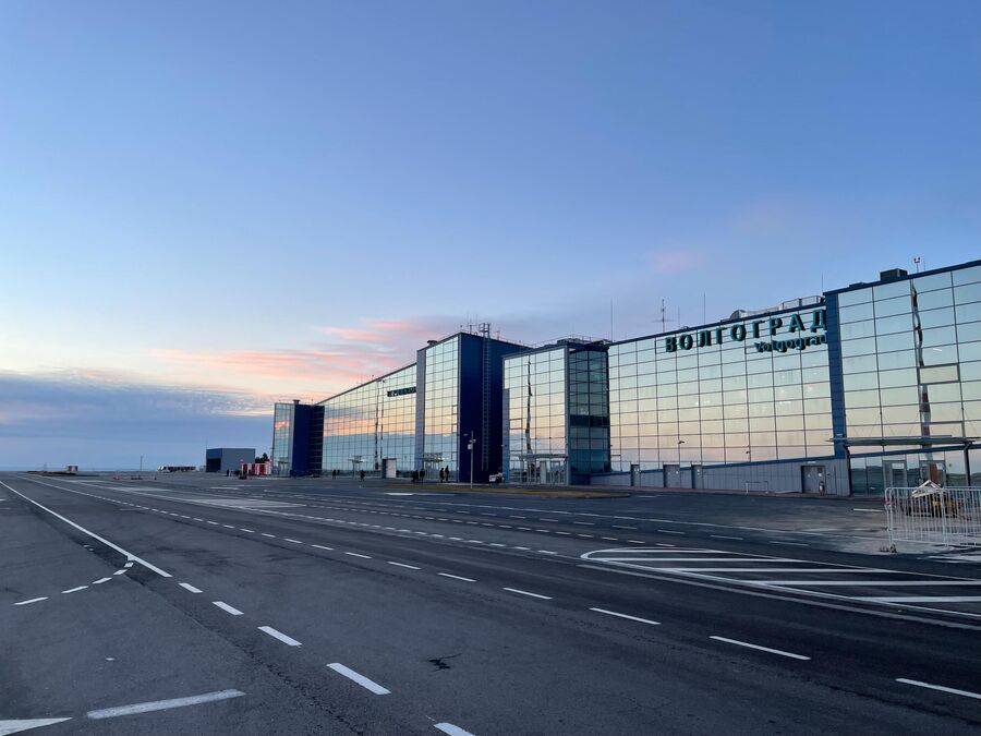 Волгоград, здание аэропорта