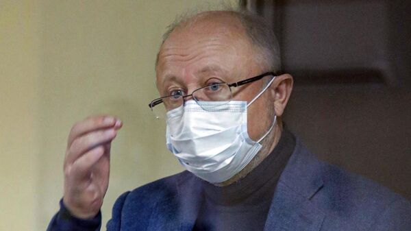 Михаил Федяев на заседании суда в Кемерове
