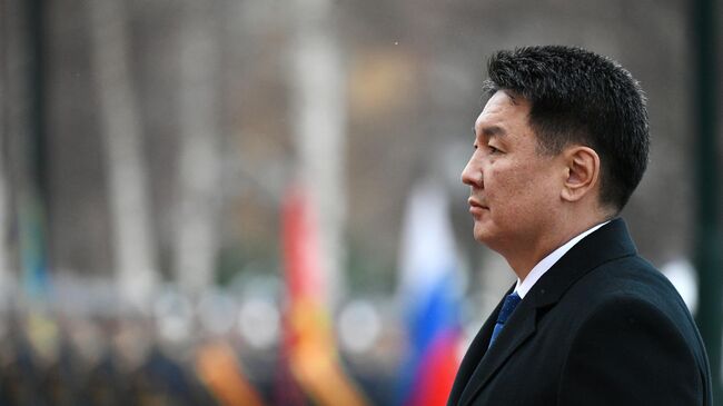 Президент Монголии Ухнагийн Хурэлсух