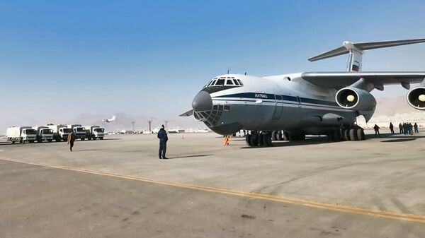 Вылет самолетов Минобороны России из Кабула