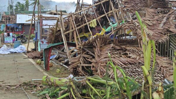 Последствия тайфуна Rai на Филиппинах