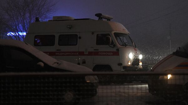 Машина скорой помощи в городе Белово
