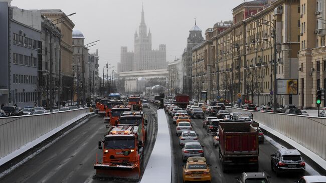 Пробки в Москве