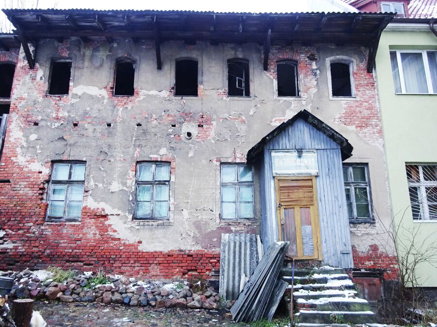 Бывшее здание Дома офицеров в Кошачьем дворе 