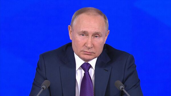 Россию нельзя победить: самые яркие цитаты пресс-конференции Владимира Путина