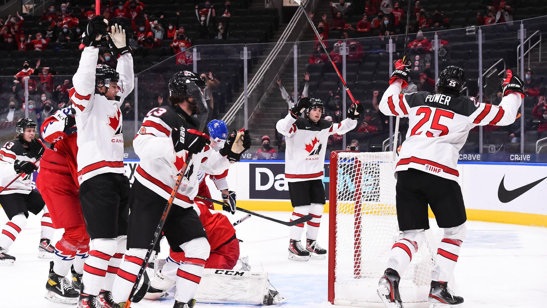 Canadians take their third victory at the Junior Ice Hockey World